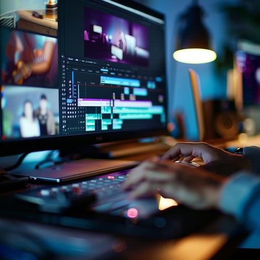 Services editing video footage stockcake (1)